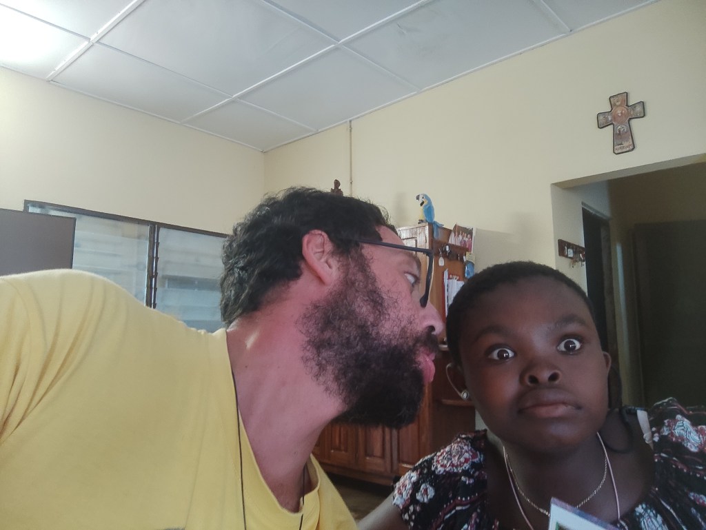 Un bacio alla splendida signorina