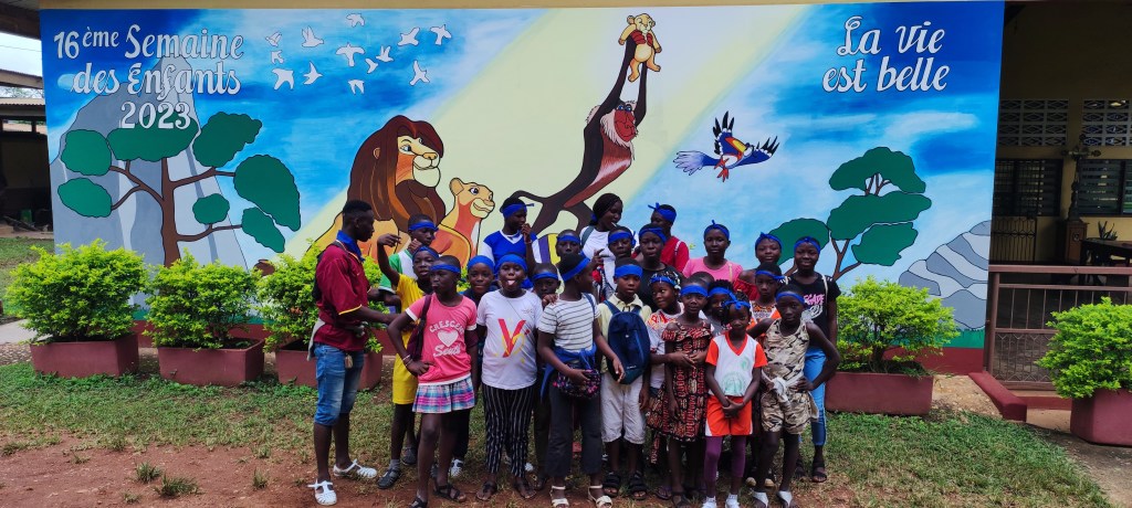 Una delle squadre della settimana dei bambini