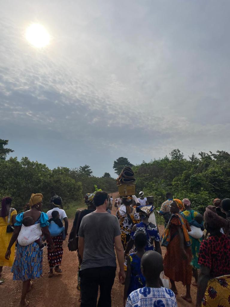 In cammino con le persone di Appouesso